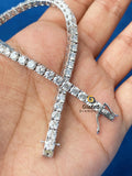 3MM Round Tennis Link Moissanite Hip Hop Bracelet