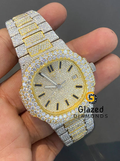 40 mm Iced Out Watch
