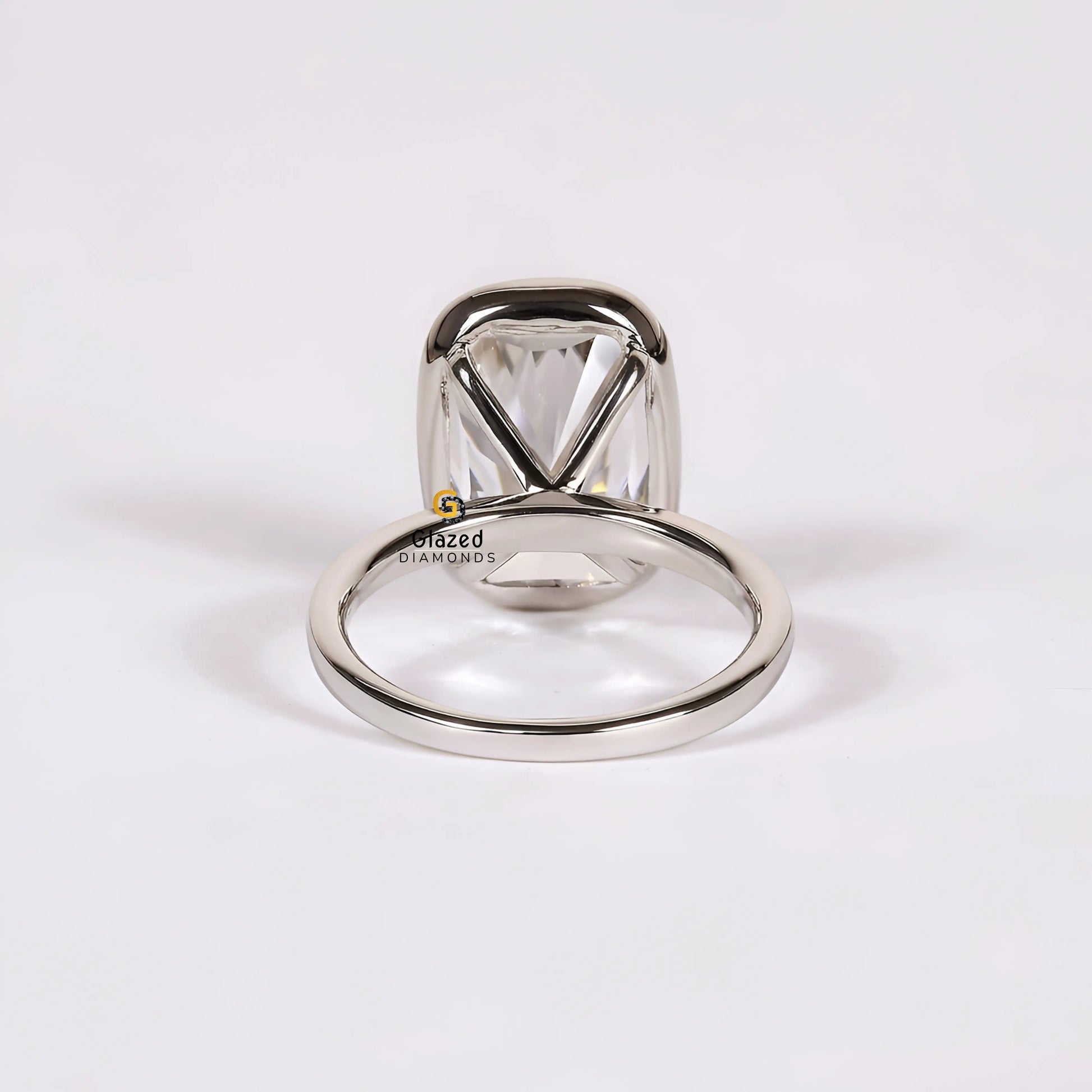 5CT Elongated Cushion Cut Wedding Ring For Women