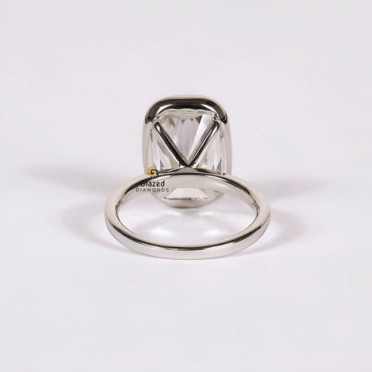 5CT Elongated Cushion Cut Wedding Ring For Women