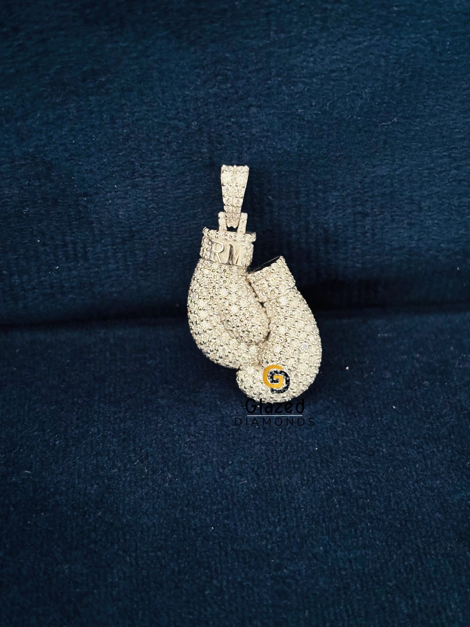 925 Silver Hip Hop Boxing Jewelry