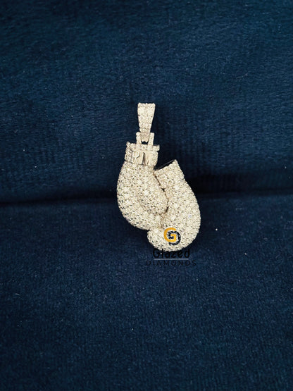 925 Silver Hip Hop Boxing Jewelry