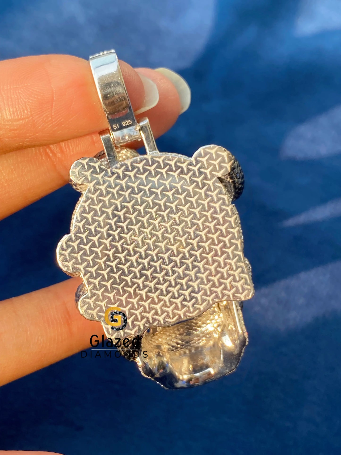 925 Silver Hip Hop Rapper Pendant