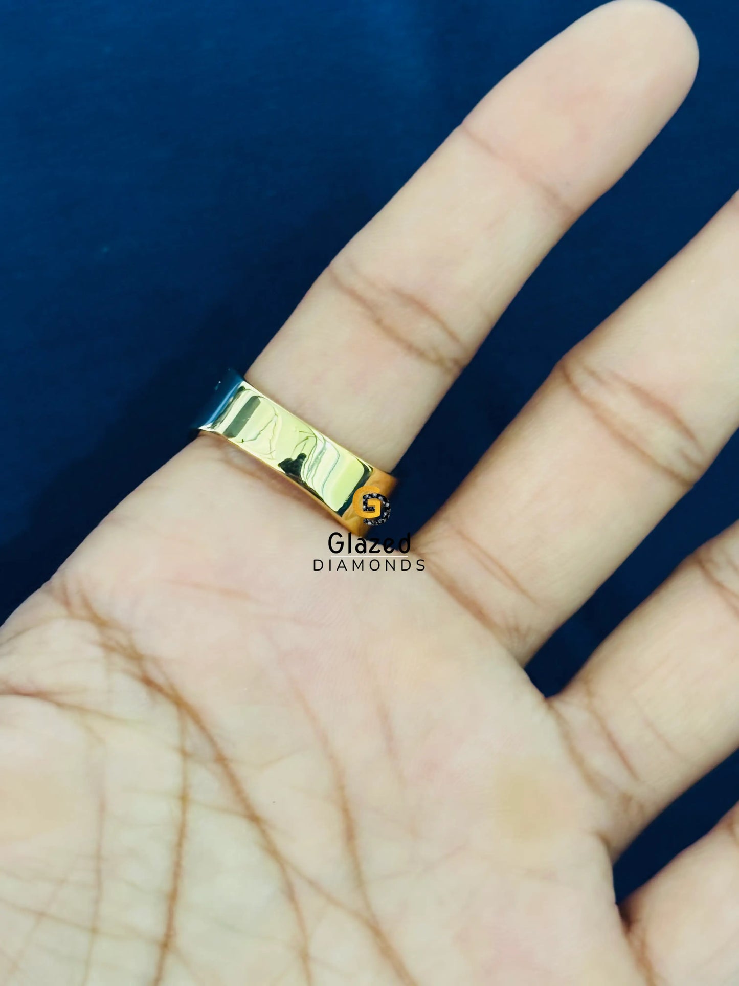 925 Silver Kurdistan Flag Moissanite Hip Hop Rappers Ring For Men