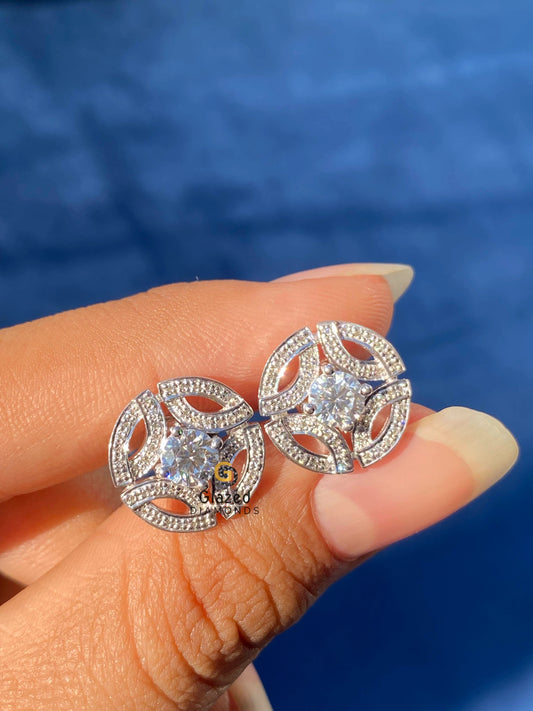 925 Silver Meghan Markle Wedding Earrings