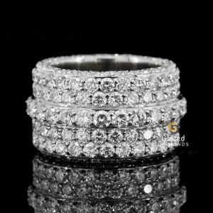 925 Silver Moissanite Band