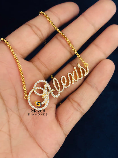 925 Silver Personalized Name Necklace