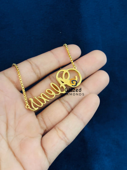 925 Silver Personalized Name Necklace For Unisex