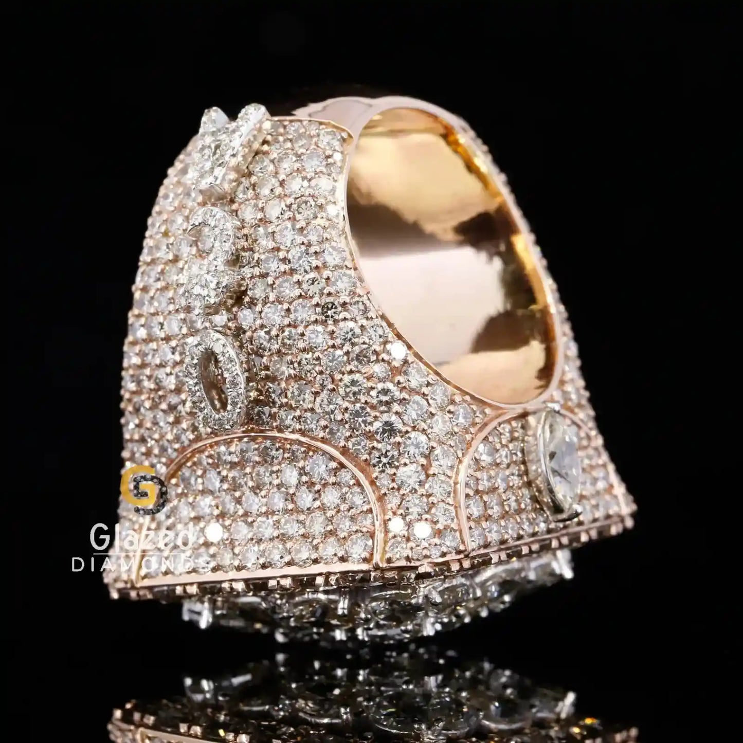 925 Silver RIng For Rapper