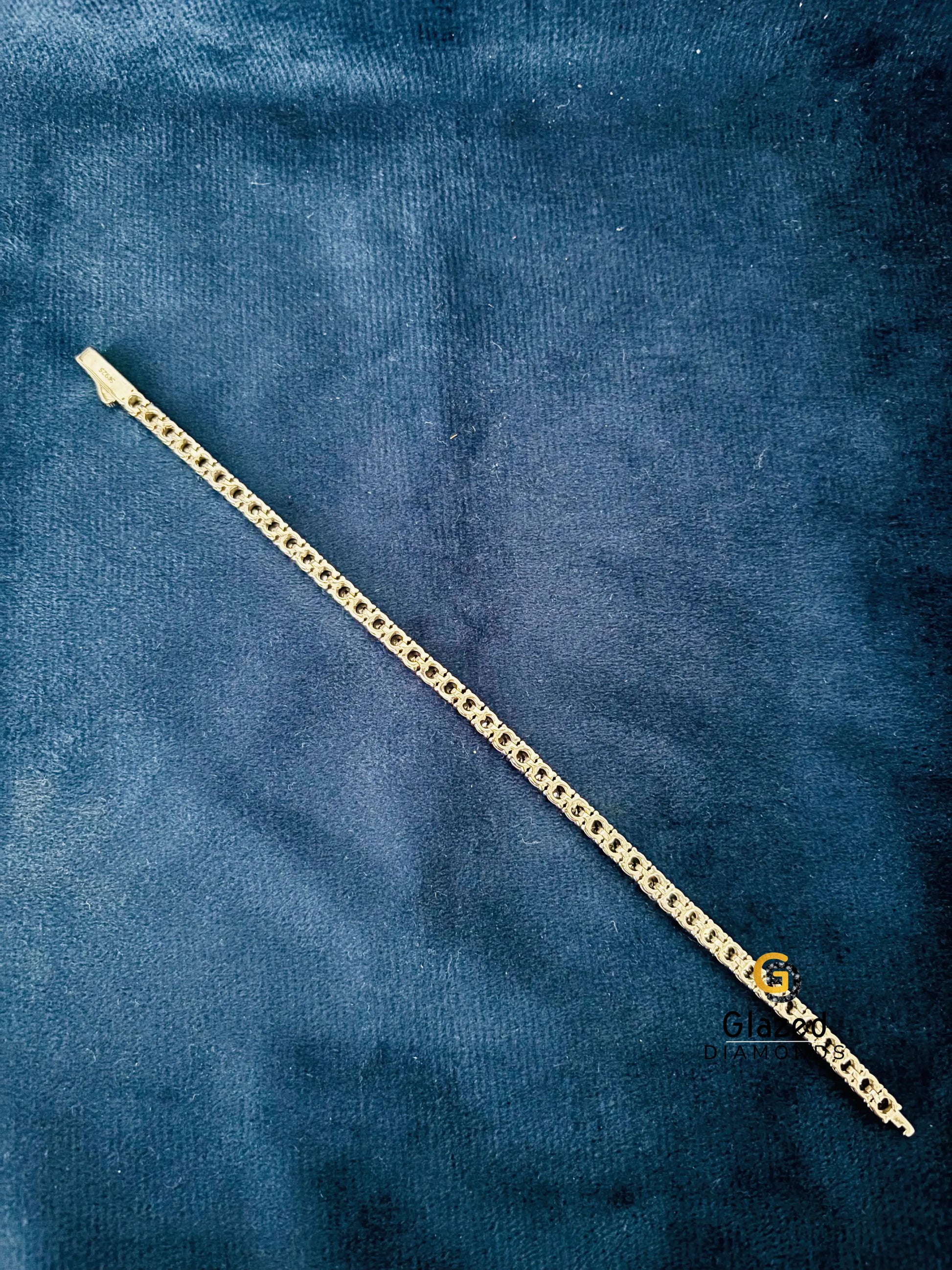 925 Silver VVS Moissanite Tennis Bracelet For Women
