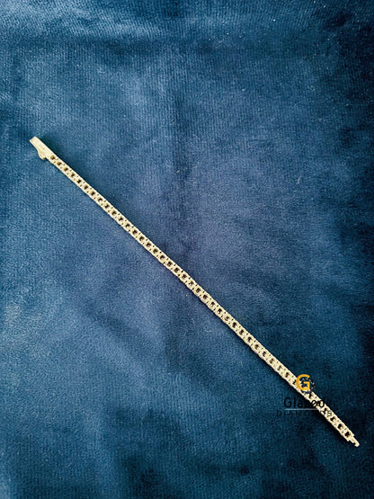 925 Silver VVS Moissanite Tennis Bracelet For Women