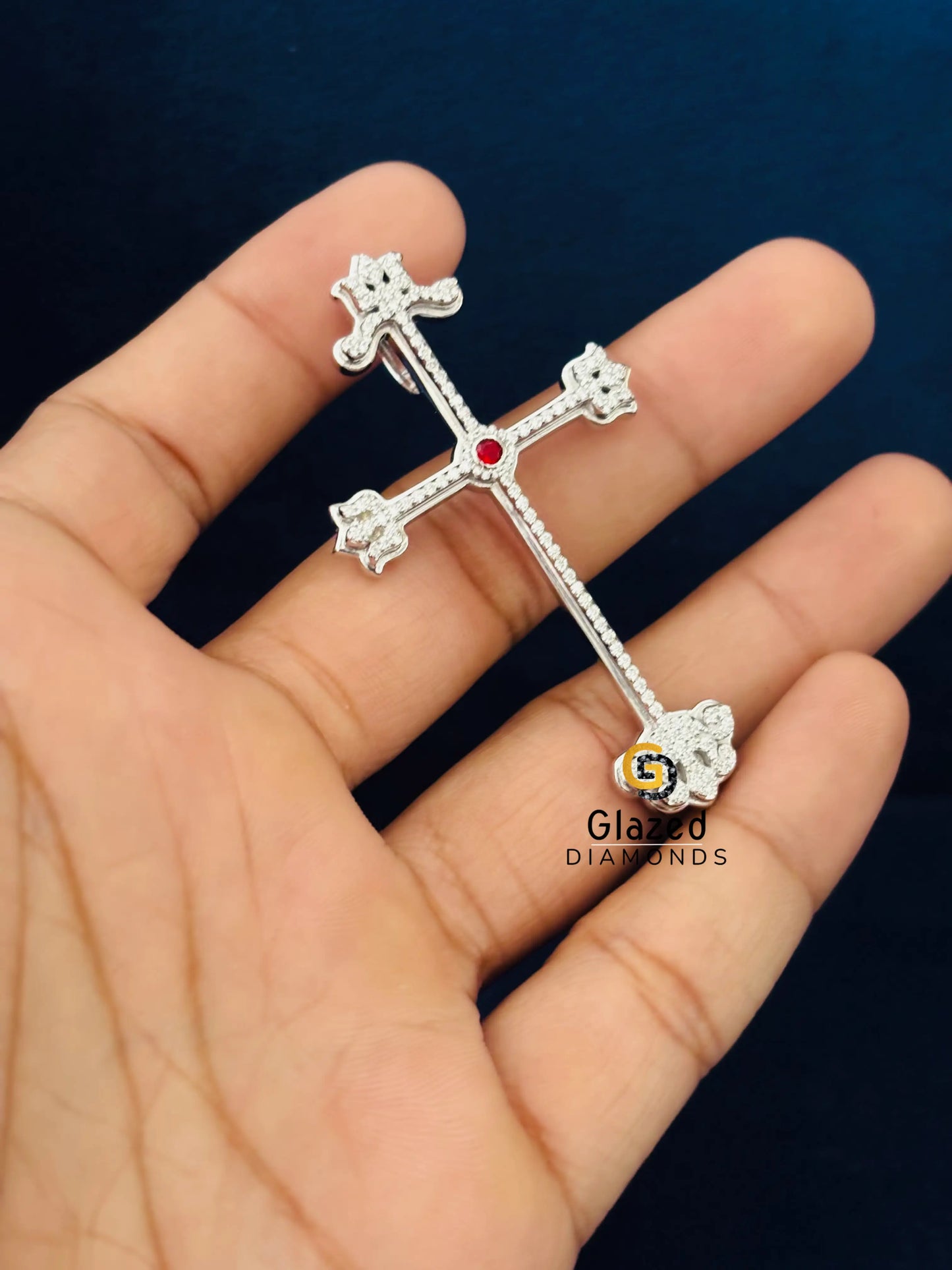 925 Sterling Silver Holy Cross Pendant