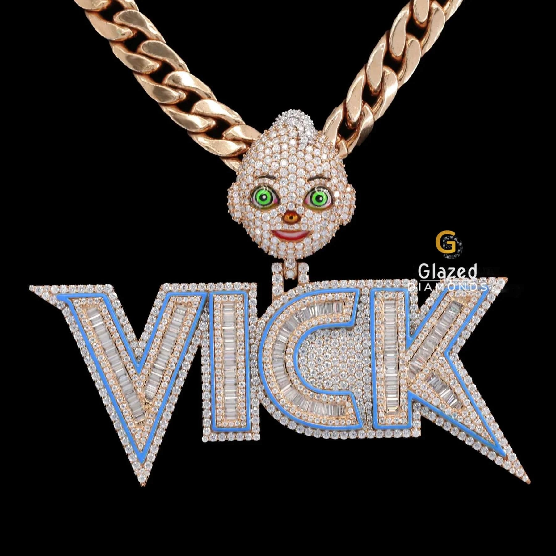 925 Sterling Silver Name Pendant