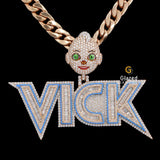 925 Sterling Silver Name Pendant