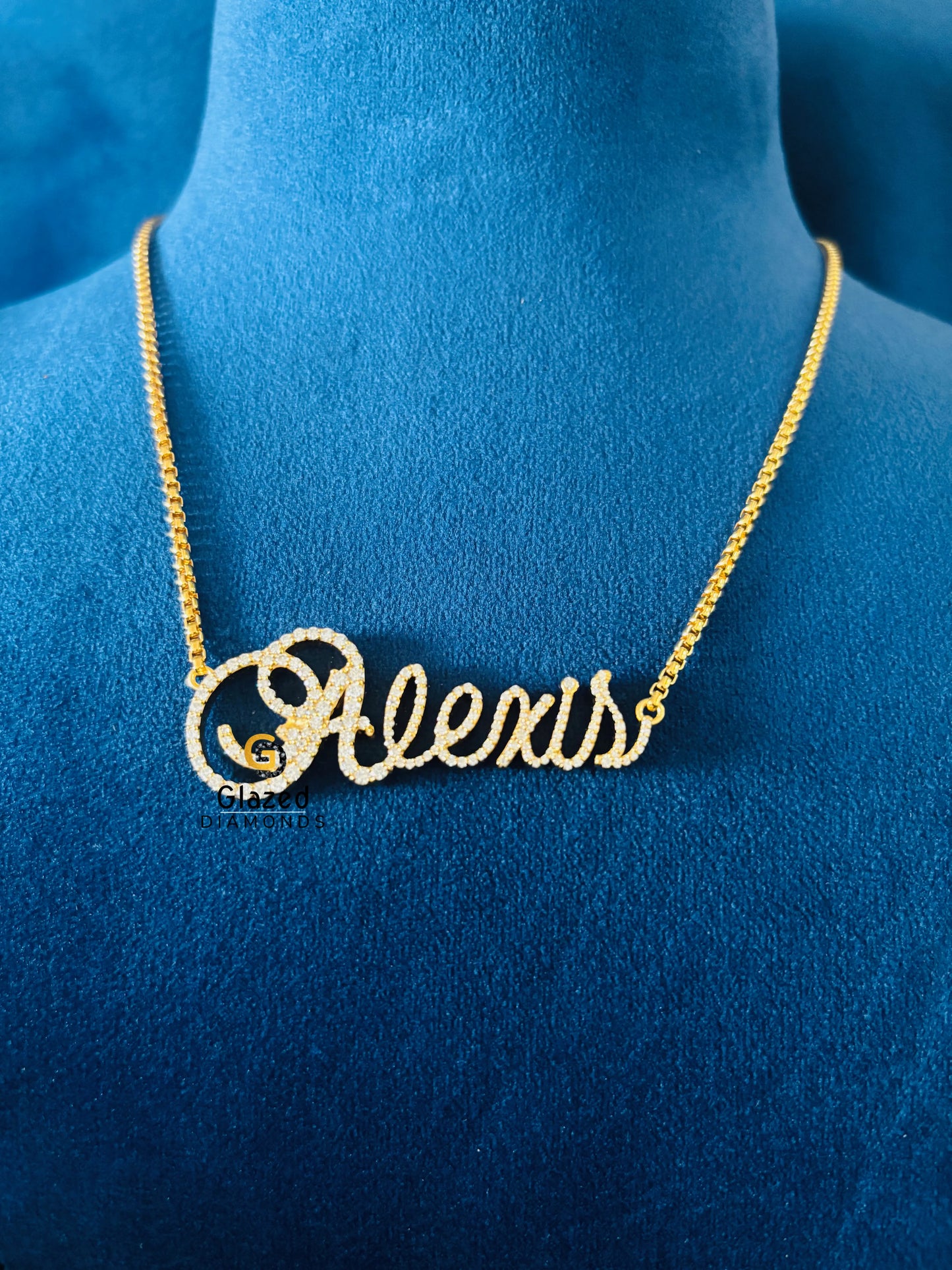 925 Sterling Silver Personalized Name Necklace