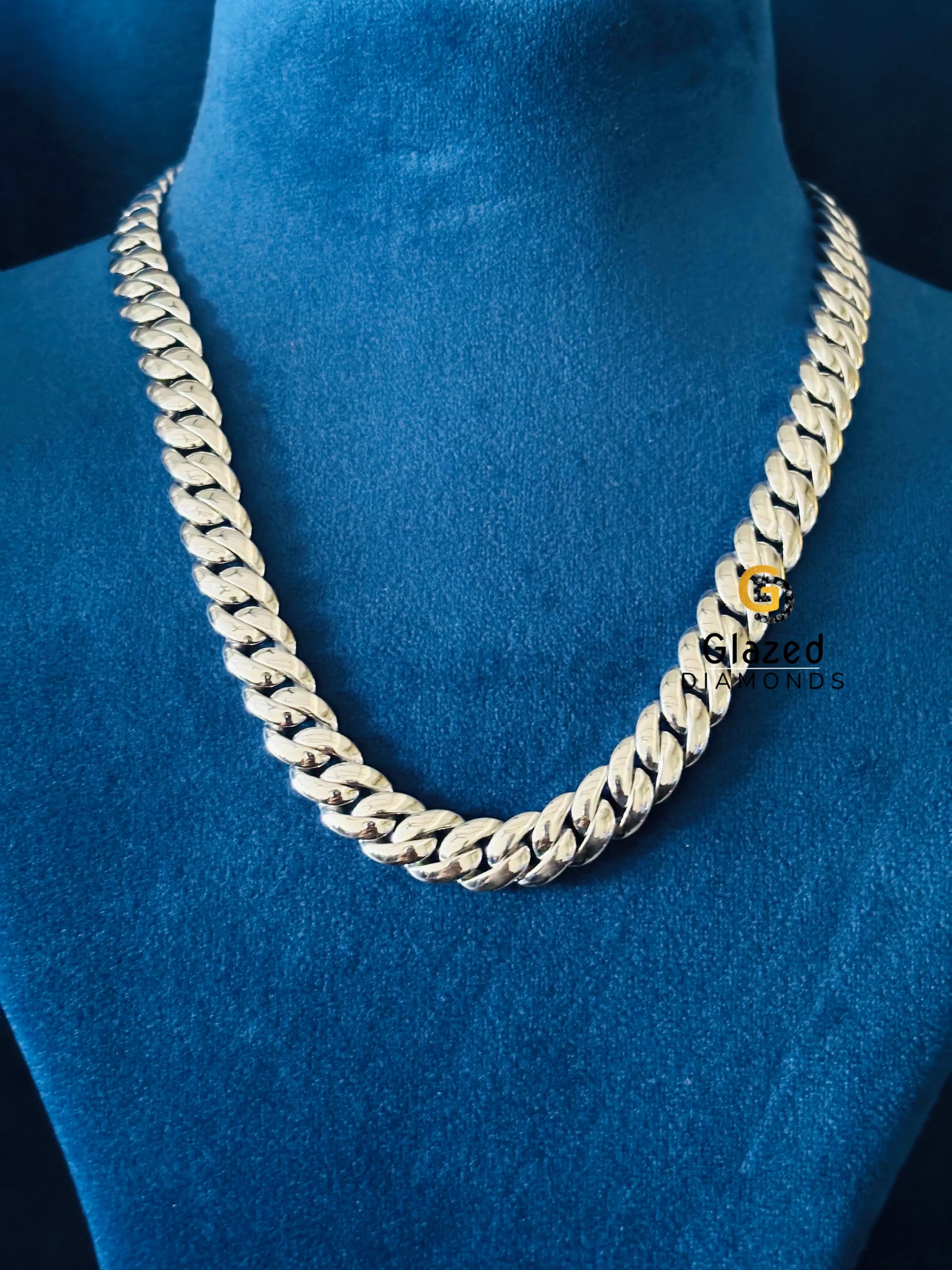 925 Sterling Silver Plain Chain