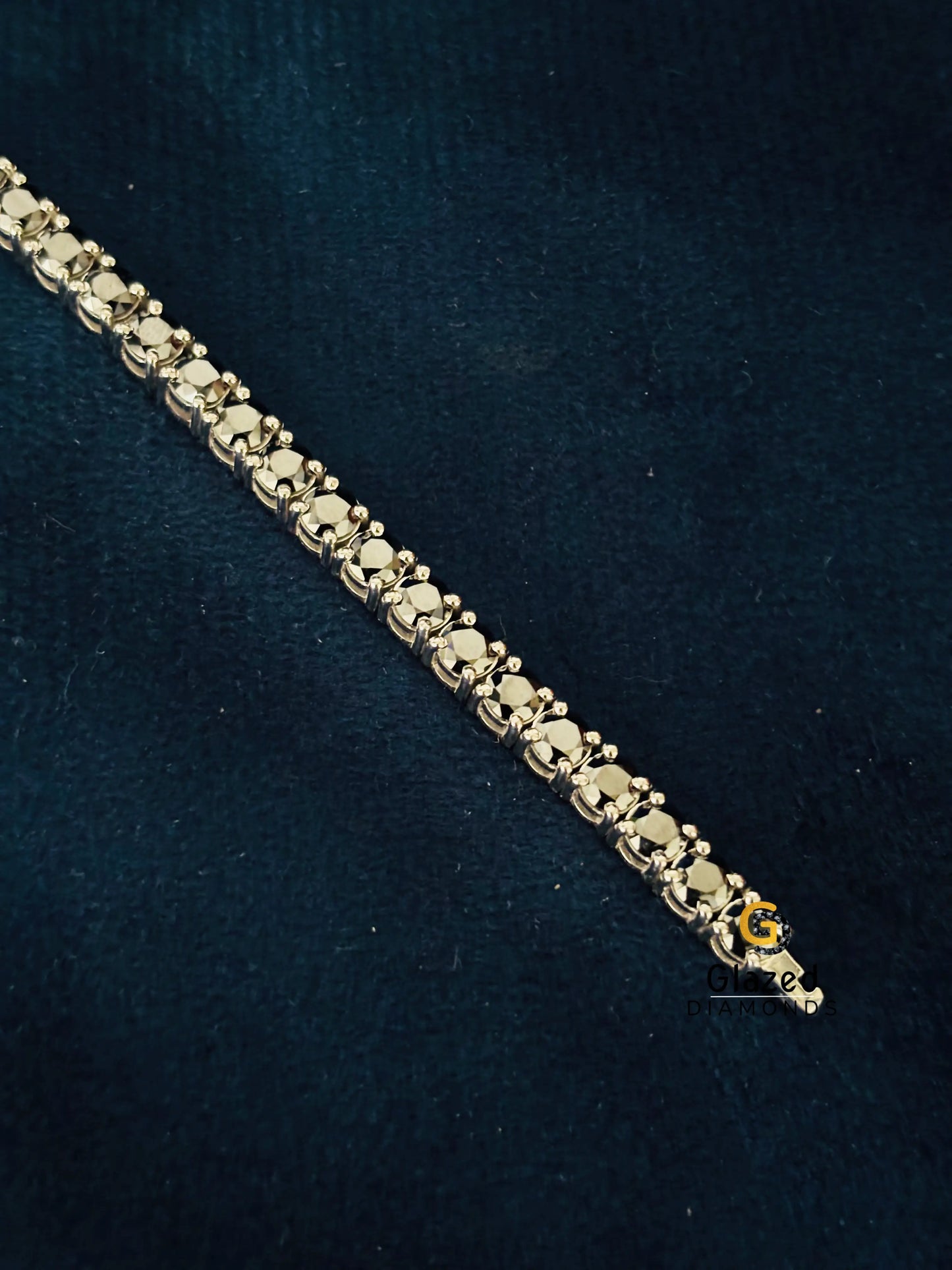 925 Sterling Silver VVS Moissanite Tennis Bracelet For Her