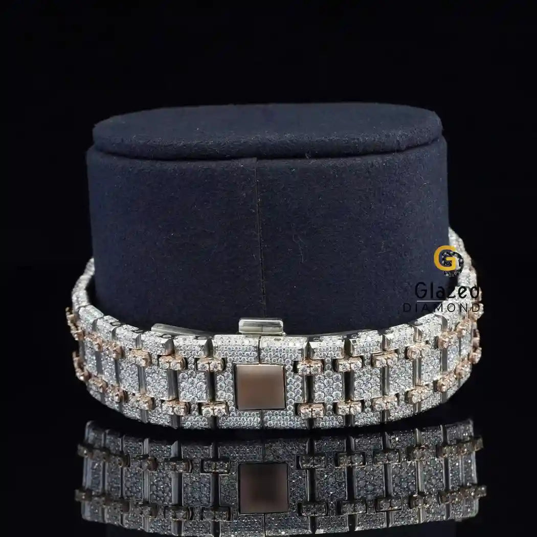 Arebic Dial Moissanite Watch For Men