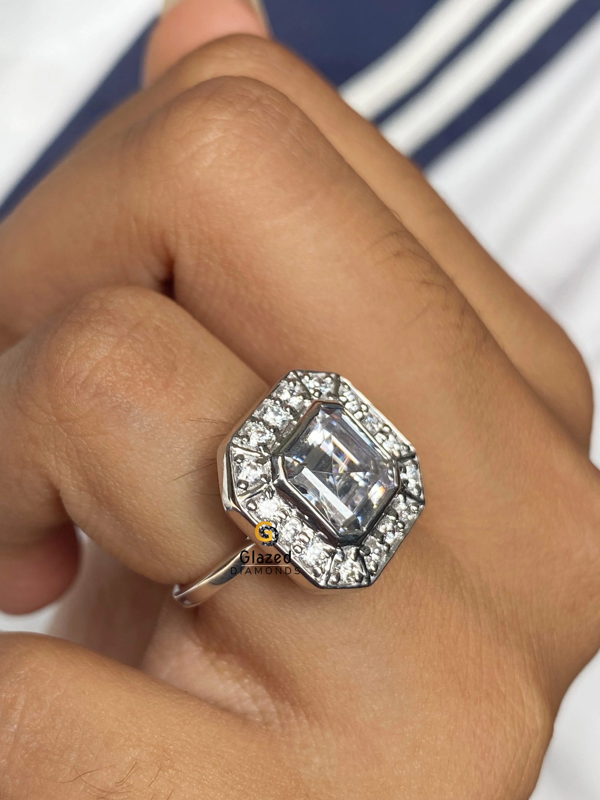 Asscher Cut Ring