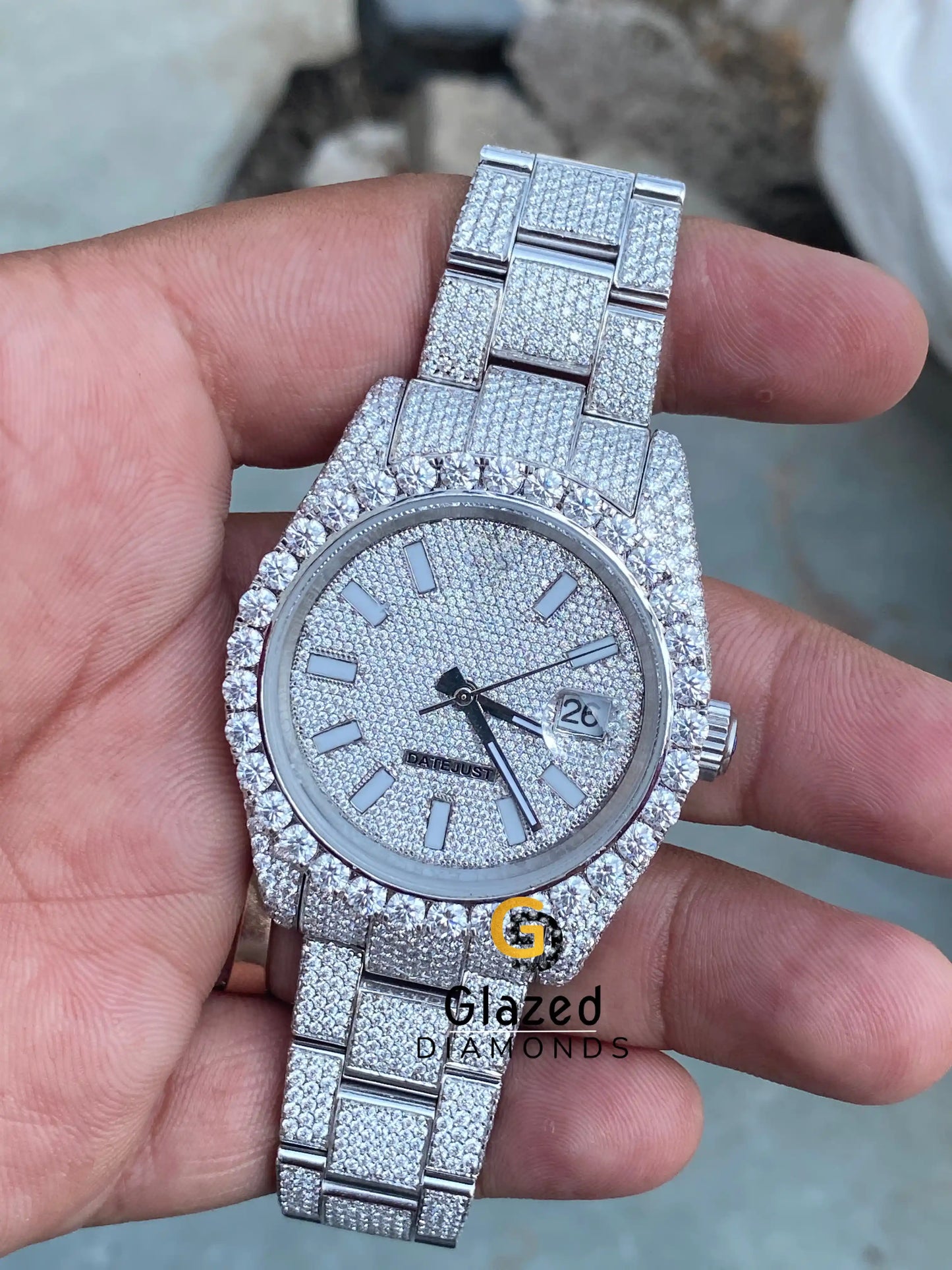 Automatic Diamond Watch