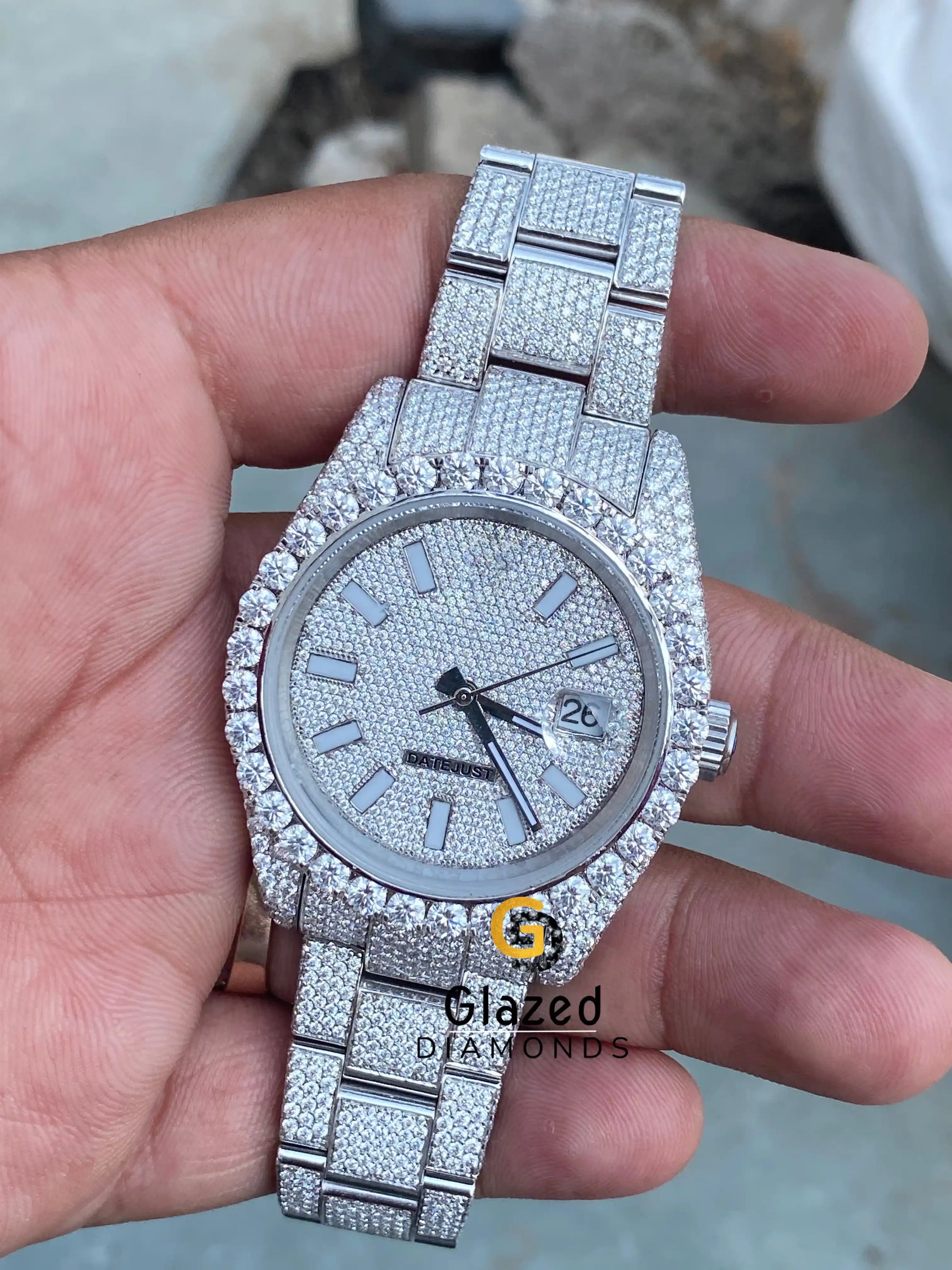 Automatic Diamond Watch
