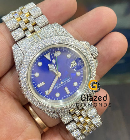 Automatic Iced Out Diamond Watch