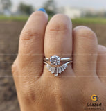 Baguette Curved Band For Women