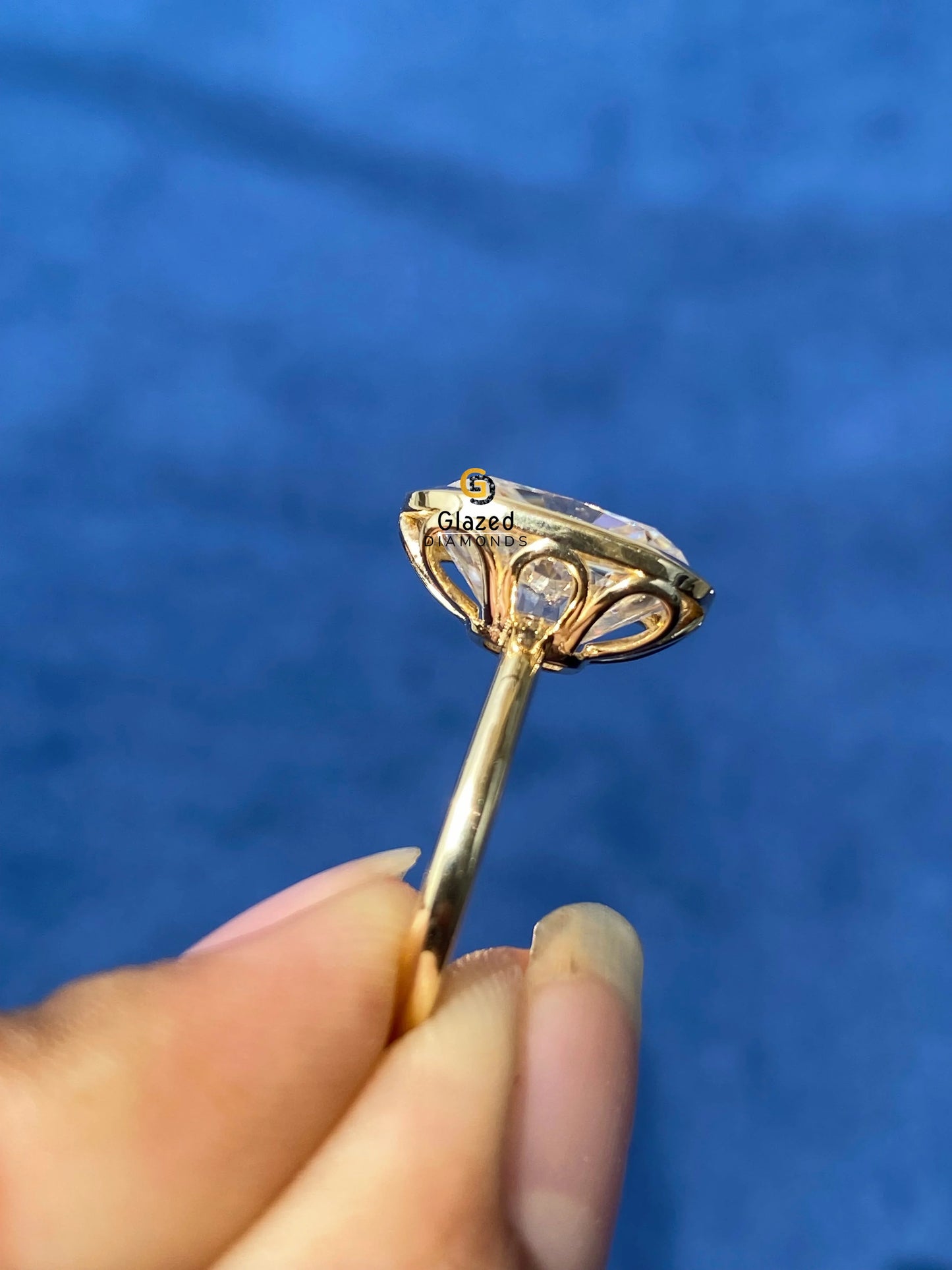 Bezel Set Solitaire Engagement Ring