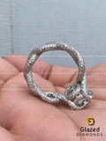 Big Round Diamond Hip Hop Ring