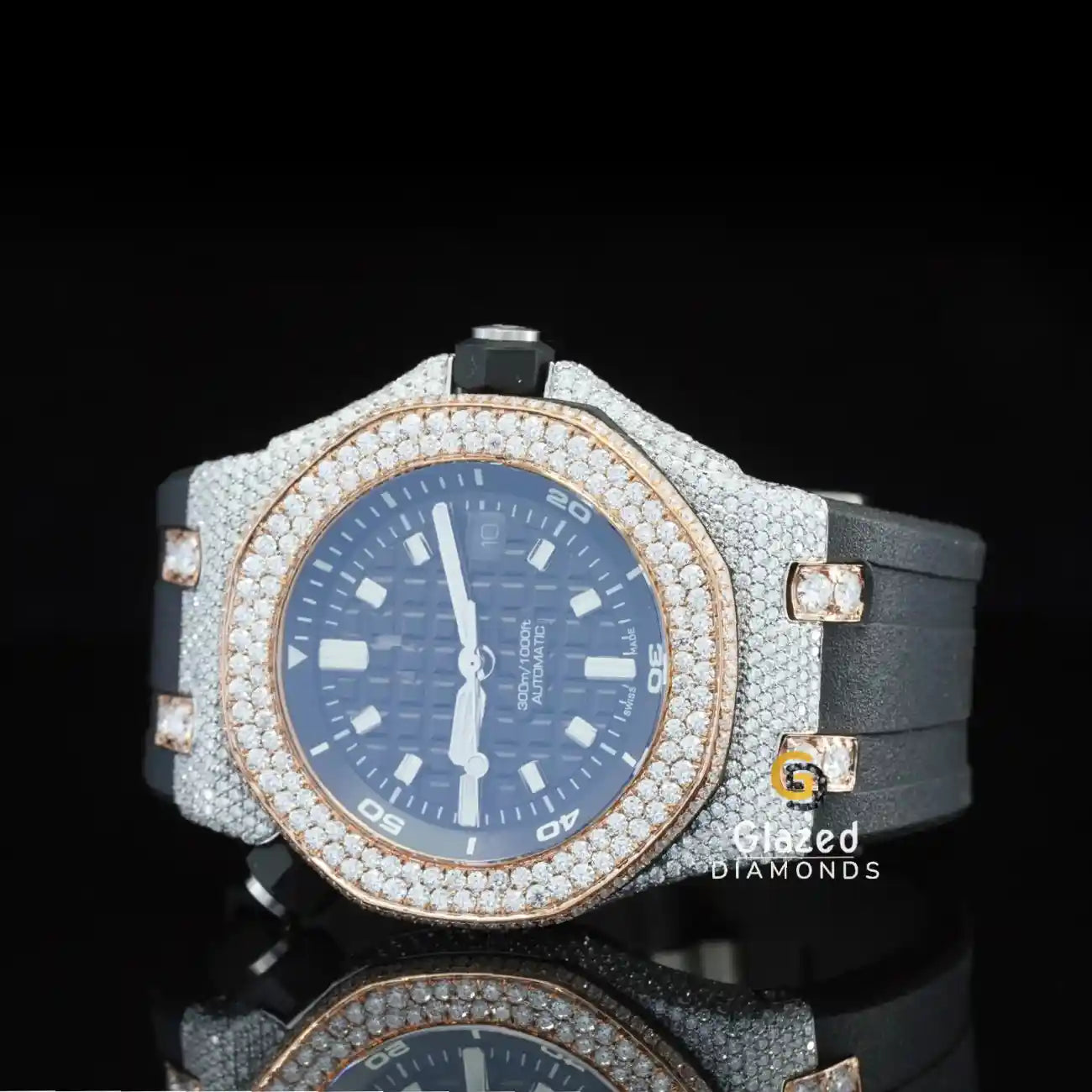 Black Iced Out Wtach