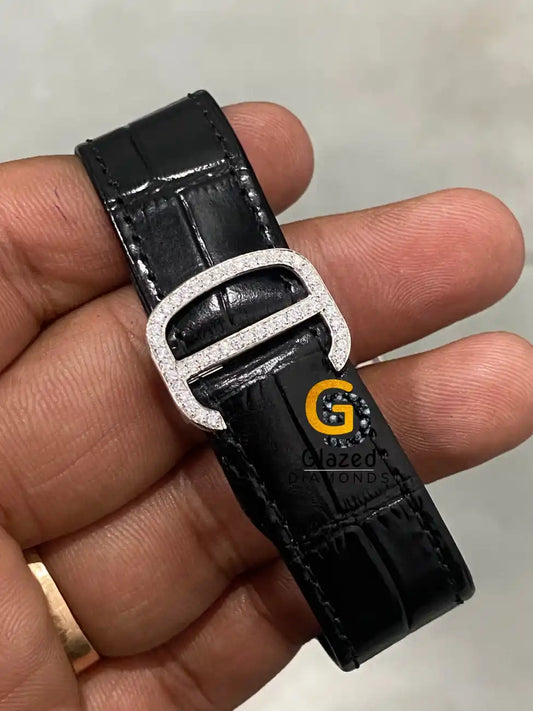 Black Moissanite Watch