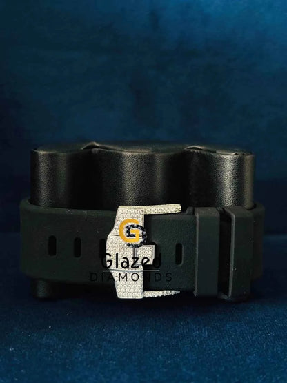 Black Number Multi Face Dial Diamod Studd Hip Hop Moissanite AP Watch 