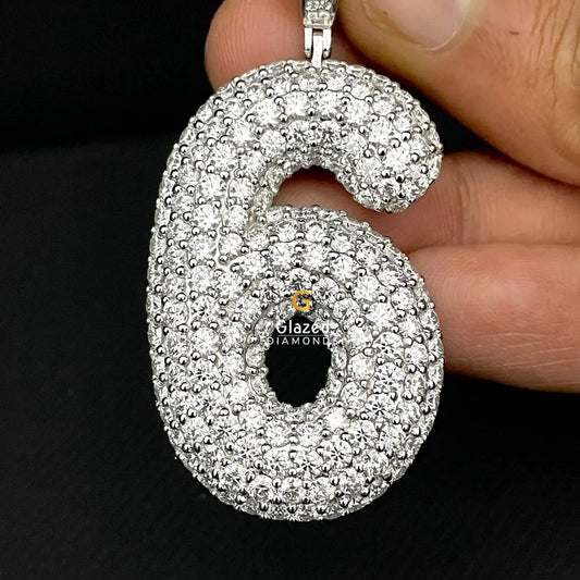 Bubble Number Pendant