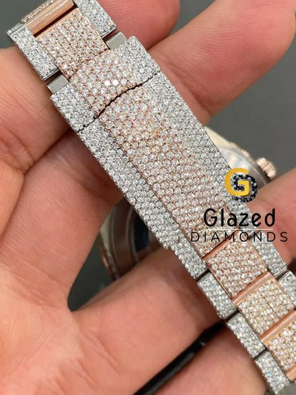 Buss Down Moissanite Watch
