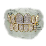 Bust Down 6 On 6 Moissanite Diamond Grillz