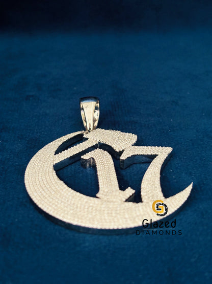 Bust Down C17 Moissanite Hip Hop Pendant
