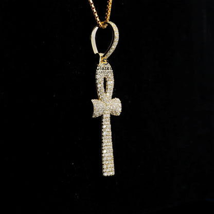 Bust Down Cross Pendant