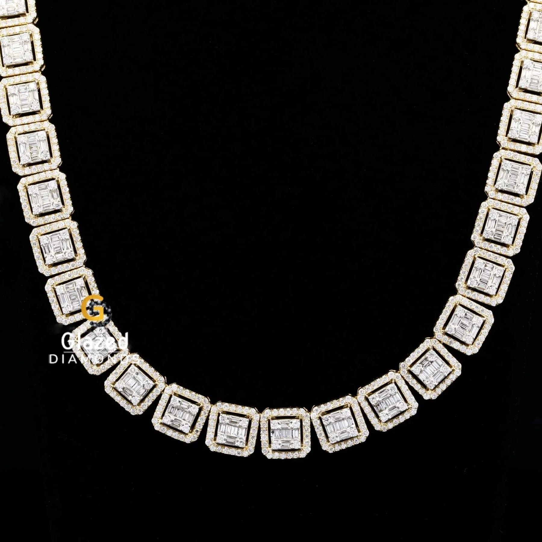 Bust Down Diamond Necklace