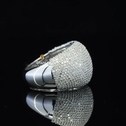 Bust Down Men Ring