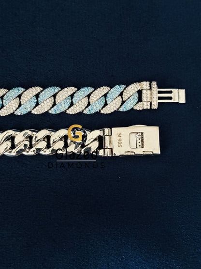 Bust Down Moissanite Hip Hop Bracelet