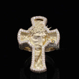 Bust Down Moissanite Hip Hop Ring