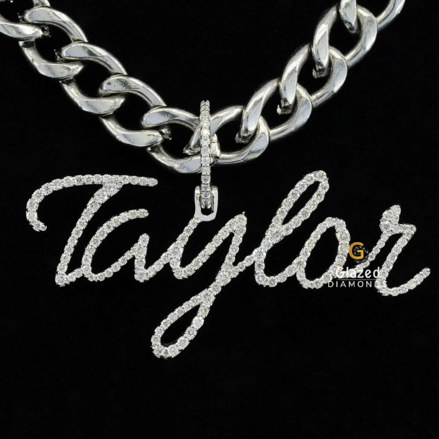 Bust Down Moissanite Pendants