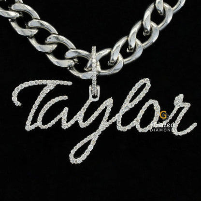 Bust Down Moissanite Pendants