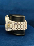 Bust Down Round AP Moissanite Watch