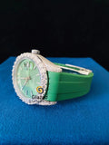 Bust Down Stick Dial Moissanite VVS Watch