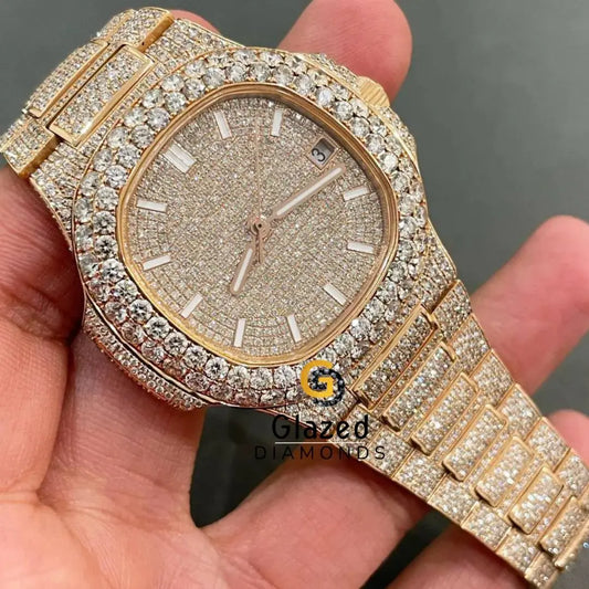Bust Down Watch For Mens
