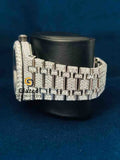Colorful Arabic Number Dial Moissanite Watch