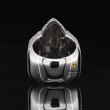 Cross Moissanite Ring For Men