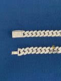 Cuban Link Hip Hop Round Moissanite Chain
