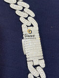 Cuban Link Hip Hop Round VVs Moissanite Chain For Men